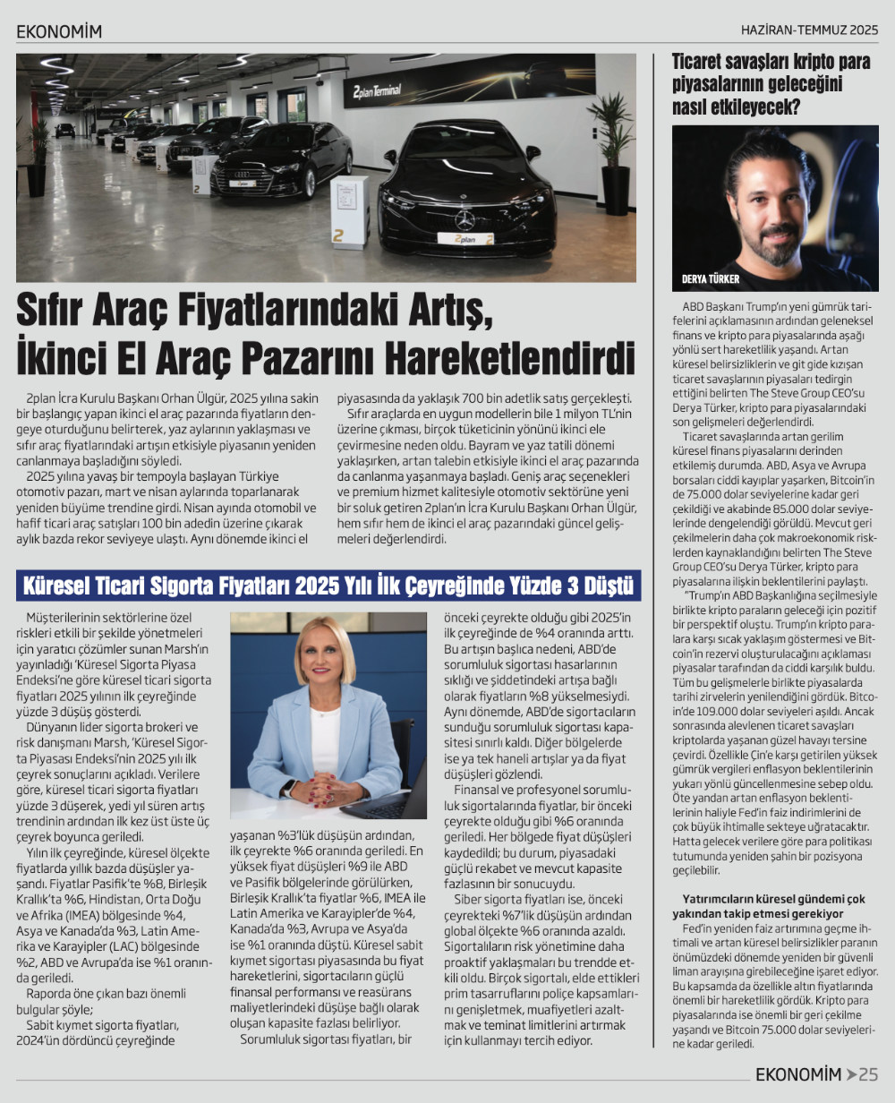 EKONOMİM Temmuz Sayısı Çıktı!